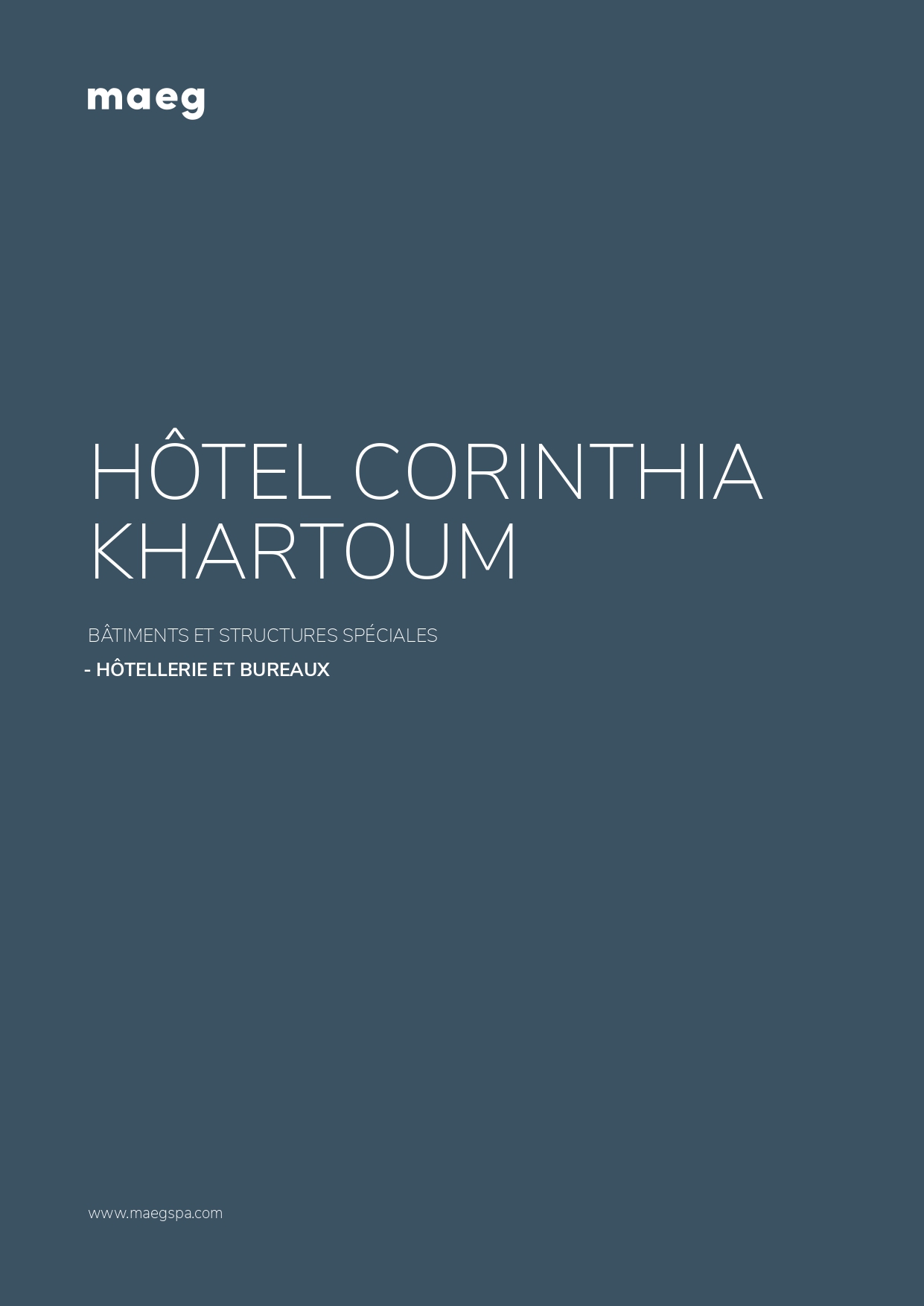 Corinthia hotel Khartoum